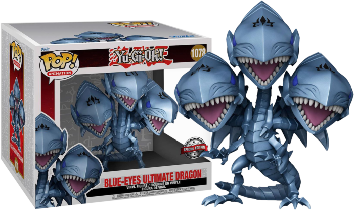 Yu-Gi-Oh! - Blue Eyes Ultimate Dragon 6” Super Sized Pop! Vinyl Figure