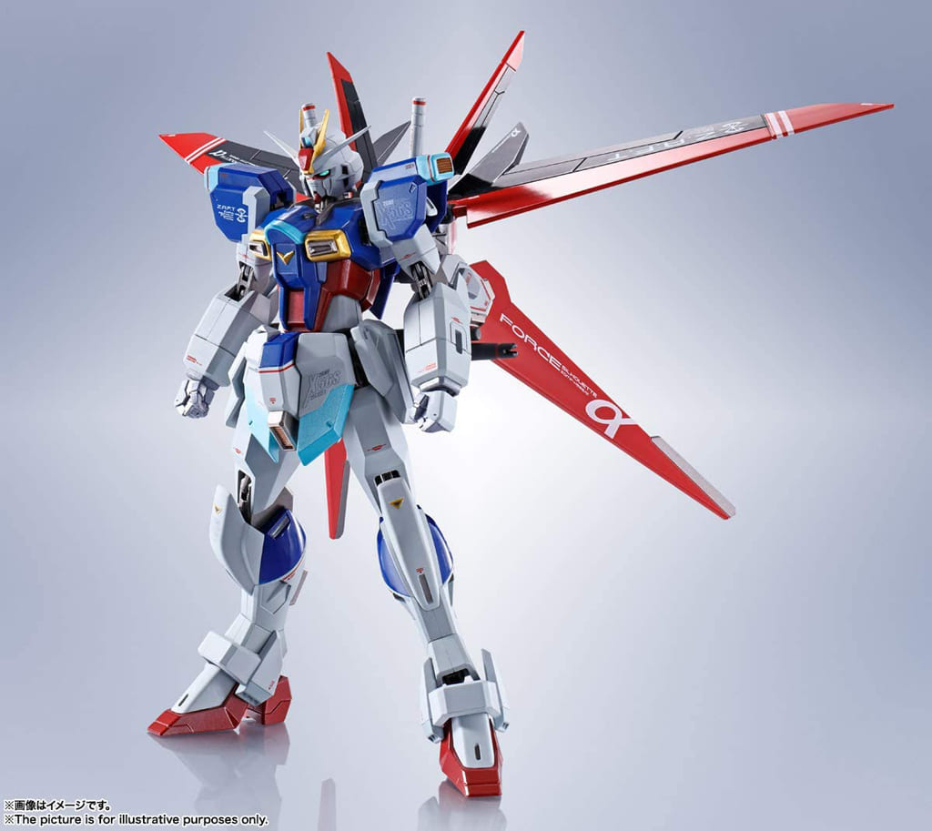 Metal Robot Soul Mobile Suit Gundam Seed Destiny [Side MS] Force Impulse Gundam Approx. 140mm ABS & PVC & DIE-CAST PAINTED MOVABLE Figure