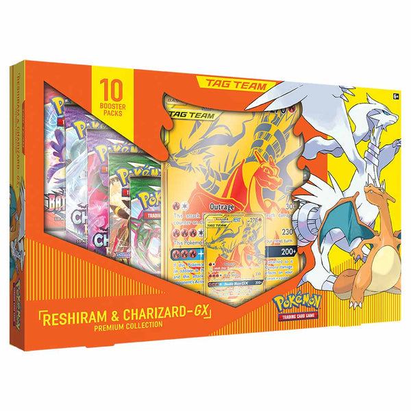 Pokemon - TCG - Tag Team Reshiram & Charizard GX Premium Collection