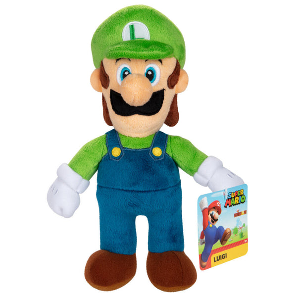 World of Nintendo Super Mario Plush 9" Wave 1 - Luigi