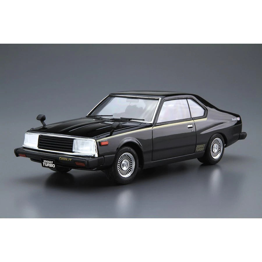 Aoshima The Model Car 1/24 Nissan KHGC211 Skyline HT2000 Turbo GT-E.S '81 Plastic Model