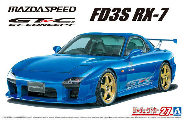 AOSHIMA 1/24 MAZDA SPEED FD3S RX-7 A-SPEC GT-C '99