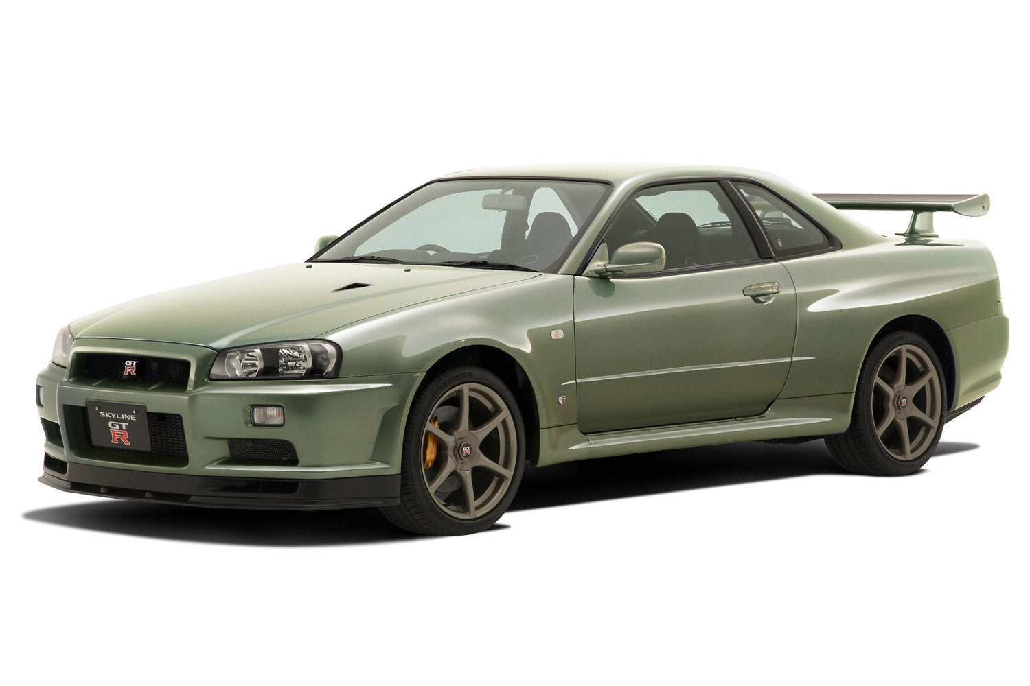 NISSAN BNR34 SKYLINE GT-R V spec II Nur '00 Millennium Jade