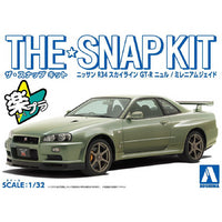 NISSAN BNR34 SKYLINE GT-R V spec II Nur '00 Millennium Jade