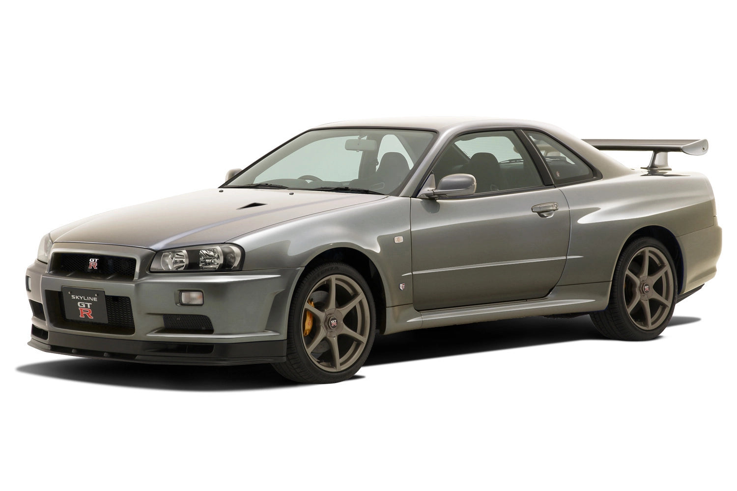 NISSAN BNR34 SKYLINE GT-R V spec II '00 Sparkling Silver