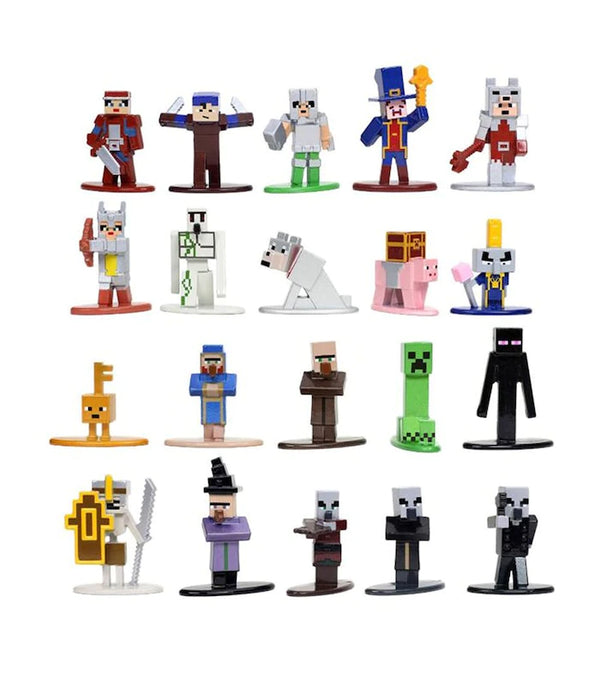 Minecraft - Dungeons Nano Metalfigs 20pk w04