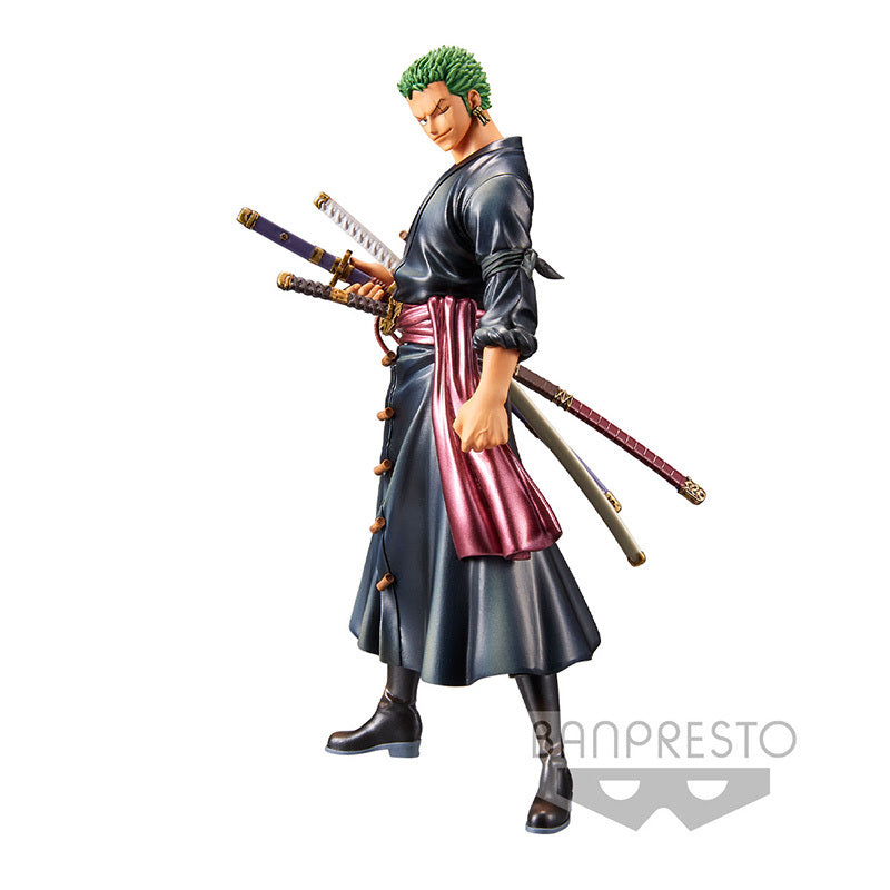 One Piece The Grandline Men Roronoa Zoro Vol. Wanokuni DXF Statue