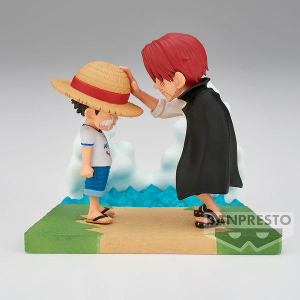ONE PIECE World Collectible figure Log Stories - MONKEY.D.LUFFY & SHANKS