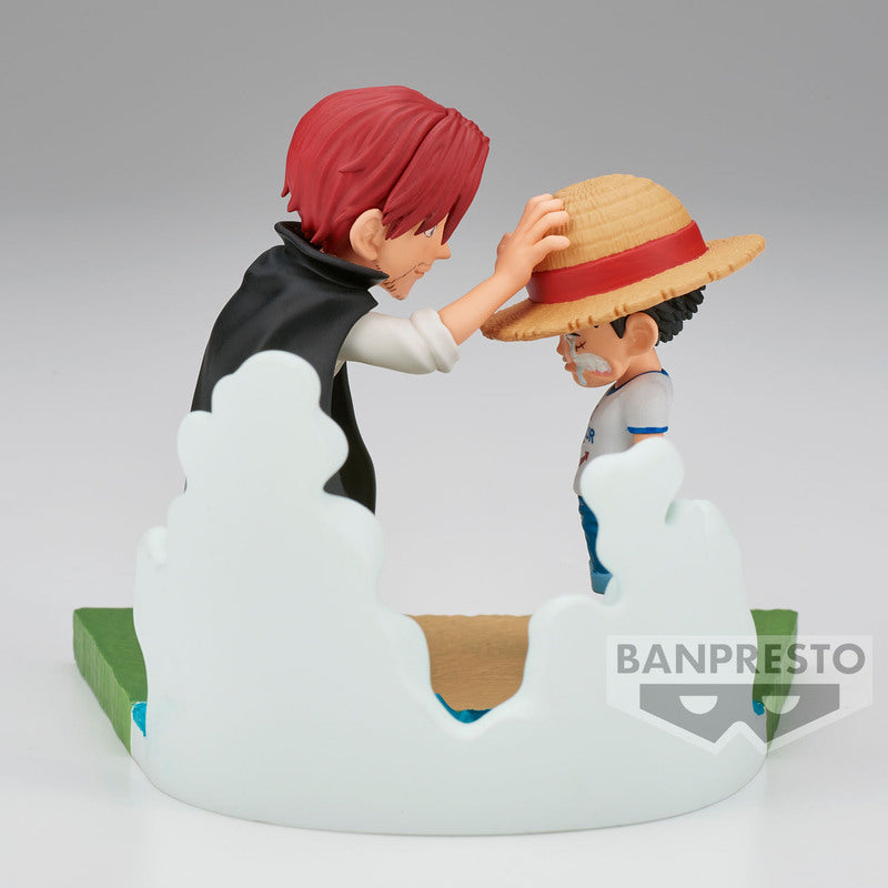 ONE PIECE World Collectible figure Log Stories - MONKEY.D.LUFFY & SHANKS