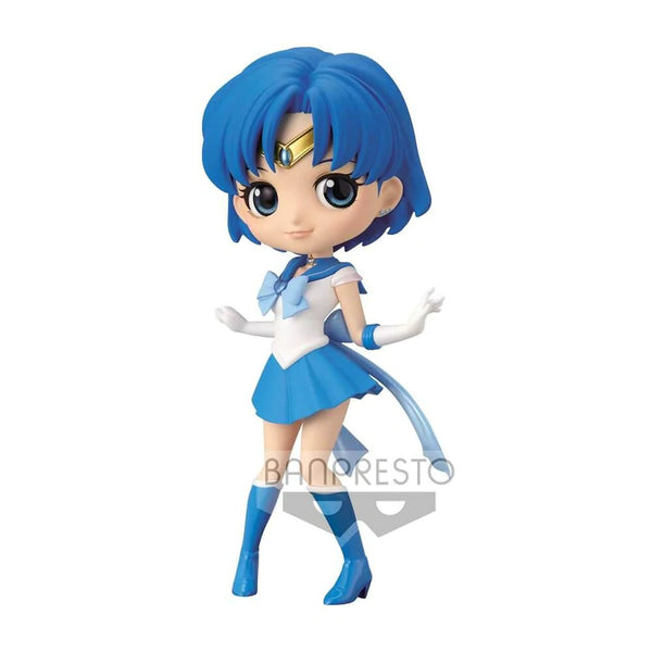 Sailor Moon Q Posket Super Sailor Mercury Collectible Figure (Version 1)