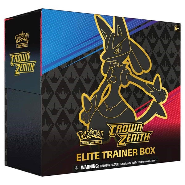 POKEMON CROWN ZENITH ELITE TRAINER BOX