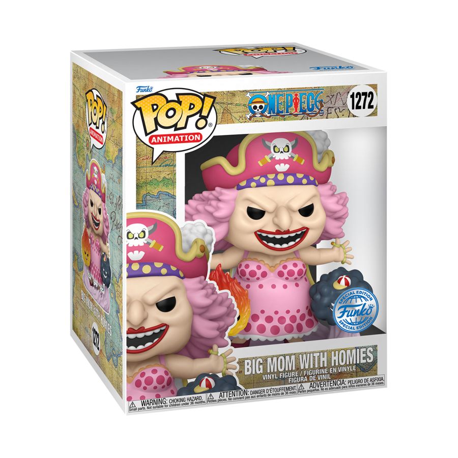 One Piece - Big Mom with Homies US Exclusive 6" Pop! Vinyl [RS]