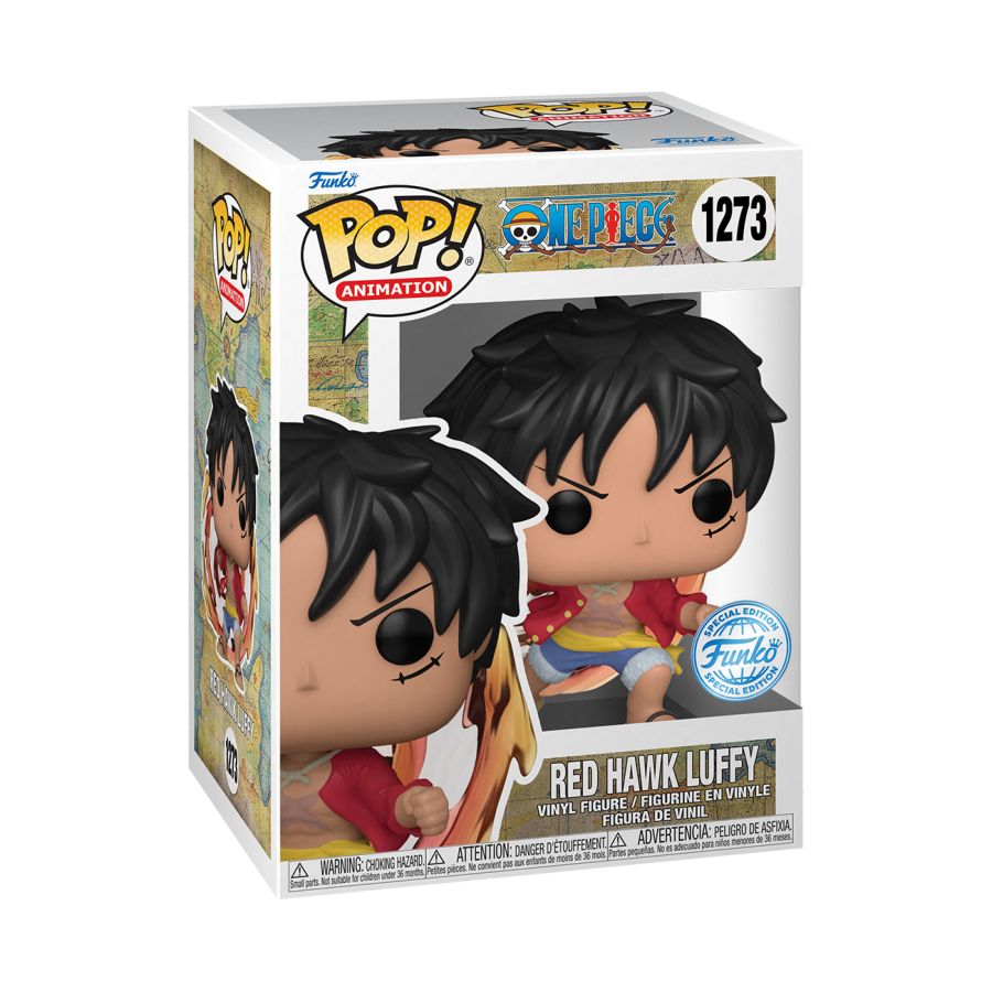 One Piece - Red Hawk Luffy US Exclusive Pop! Vinyl [RS]