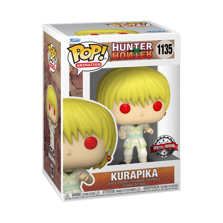 Hunter x Hunter - Kurapika with chain US Exclusive Pop! Vinyl [RS]