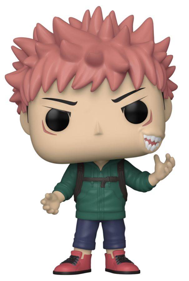 Jujutsu Kaisen - Itadori (Sukana Mouth) US Exclusive Pop! Vinyl [RS]