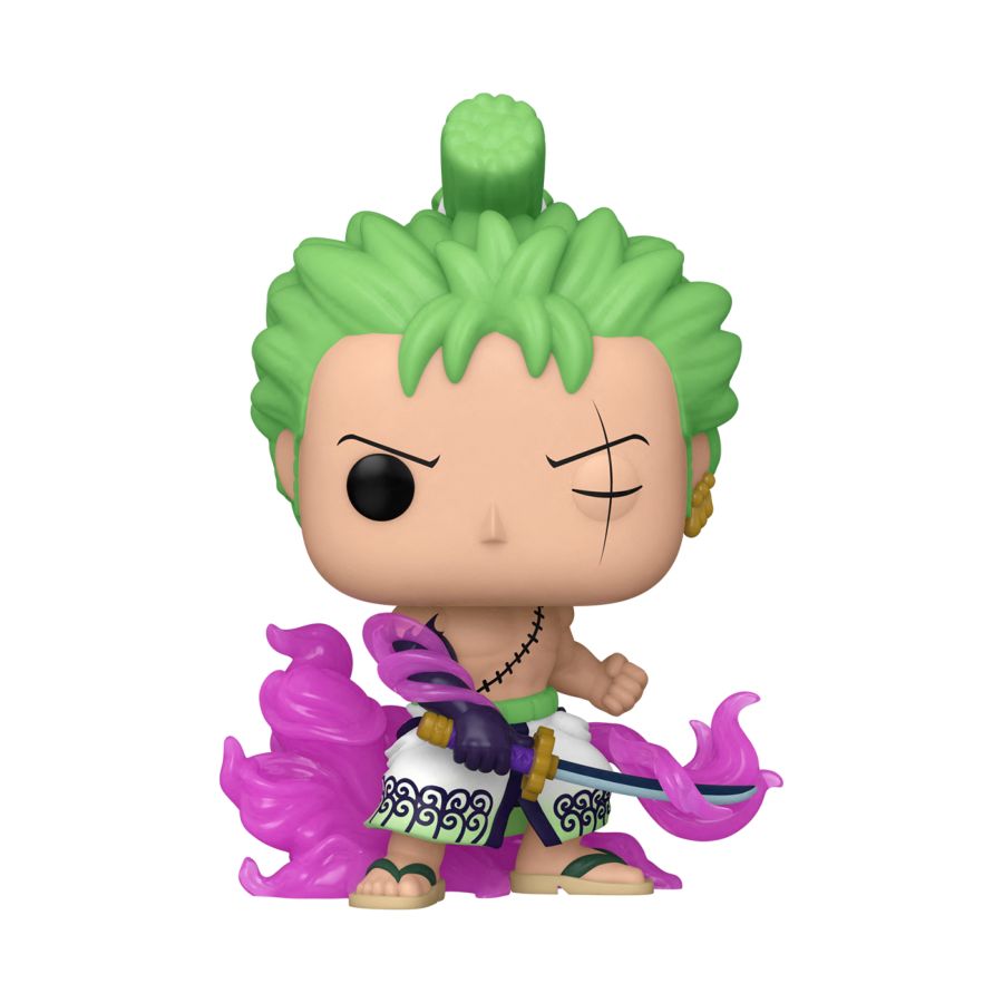 One Piece - Zoro with Enma US Exclusive Glow Pop! Vinyl [RS]