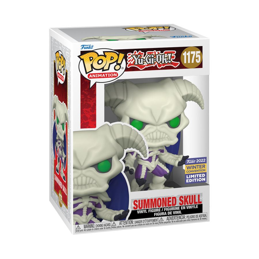 Yu-Gi-Oh - Summoned Skull Winter Con 2022 Exclusive Pop! Vinyl [RS]