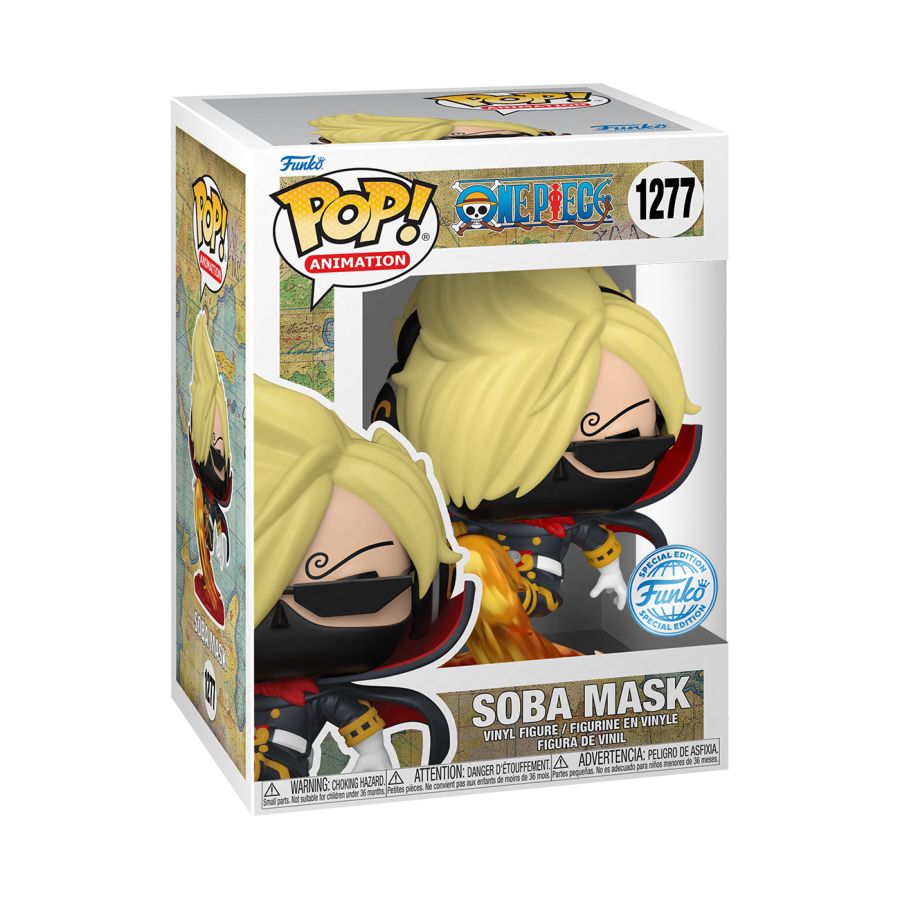 One Piece - Soba Mask (Raid Suit) Sanji US Exclusive Pop! Vinyl [RS]