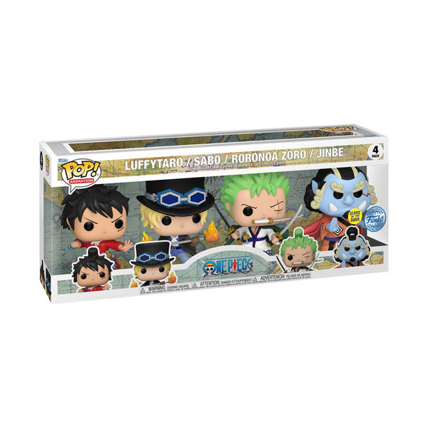 One Piece - Series 4 US Exclusive Pop! Vinyl 4-Pack [RS]