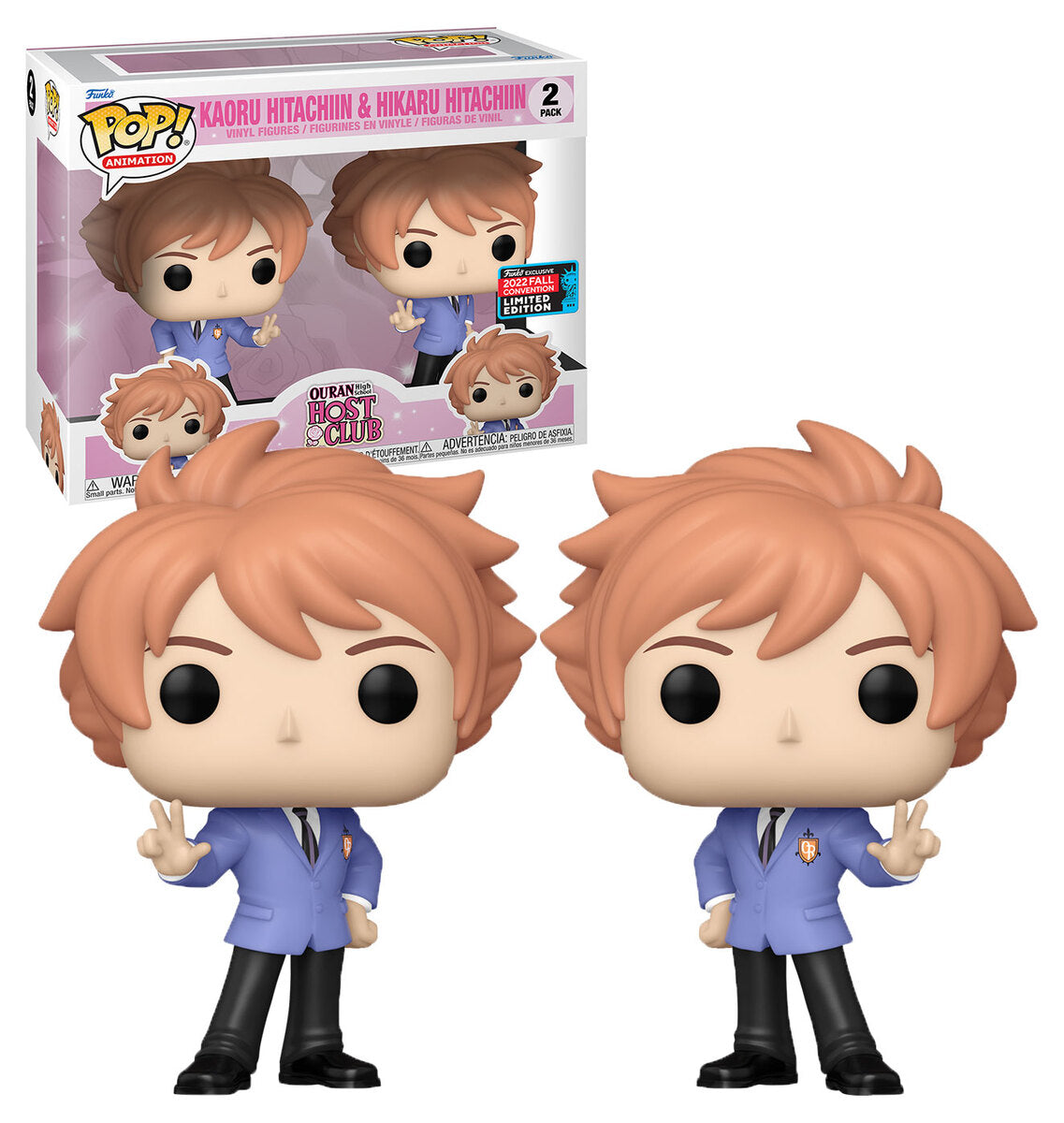 Ouran High School - Hitachiin NY22 Pop! 2Pk RS