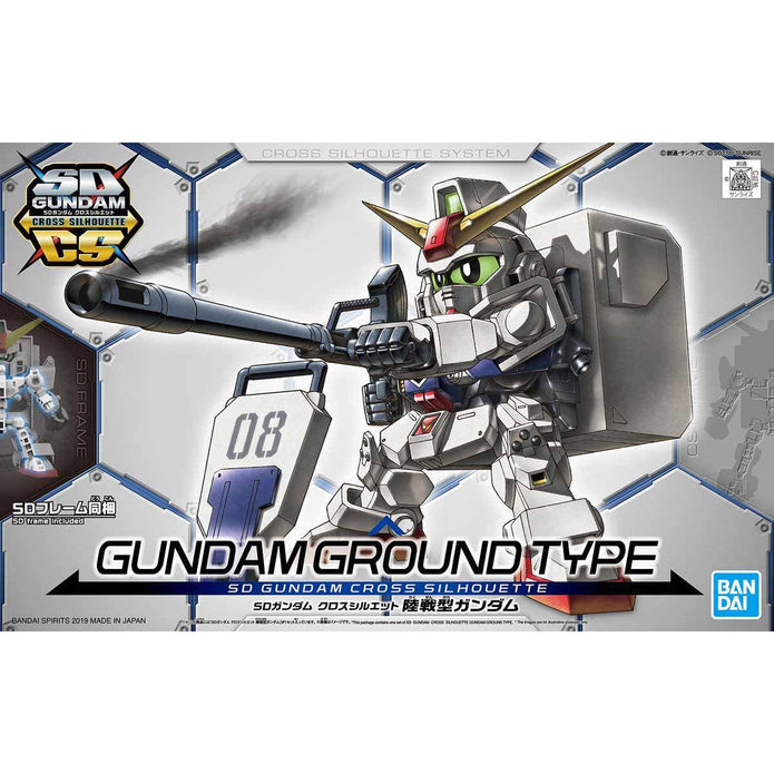 Bandai Hobby 08th MS SDCS Cross Silhouette RX-79[G] Ground Type Gundam SD Model Kit