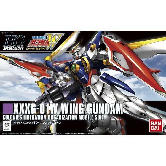Bandai Hobby HGAC #162 XXXG-01W Wing Gundam HG 1/144 Scale Model Kit