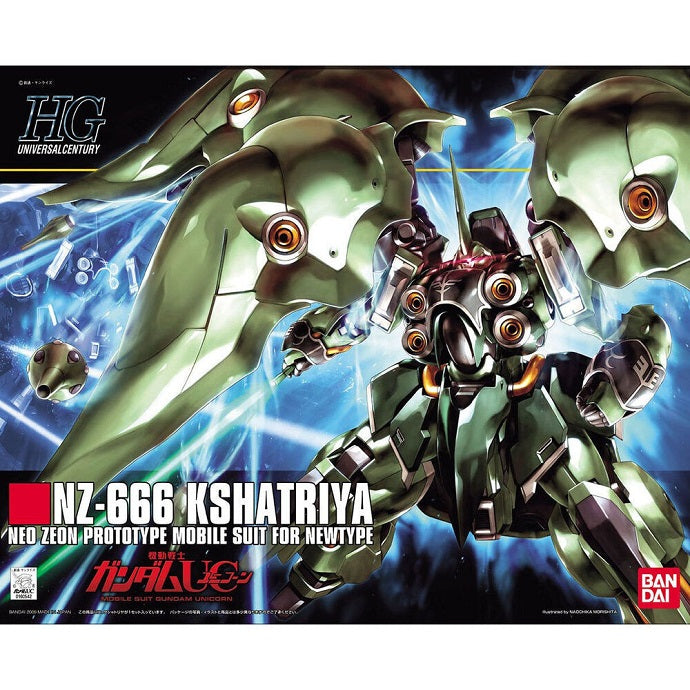 Model Kit: 1/144 HGUC NZ-666 KSHATRIYA