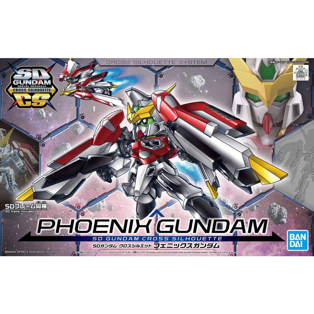 Sd Gundam Cross Silhouette Phoenix Gundam Plastic Model Kit