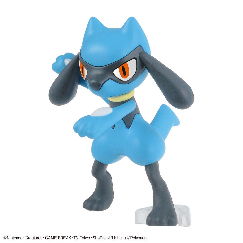 Pokemon Riolu and Lucario Model Kit