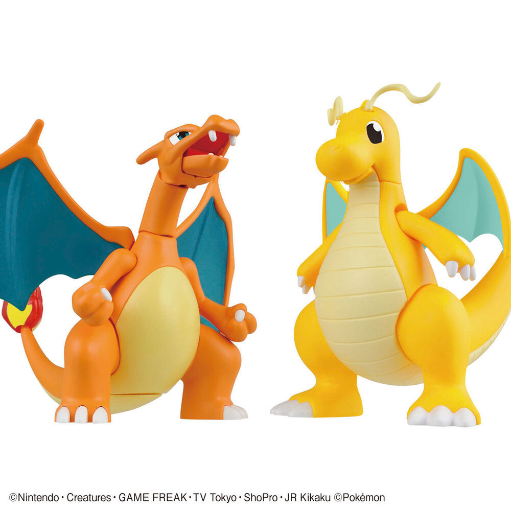 Pokemon Model KIt CHARIZARD &  DRAGONITE