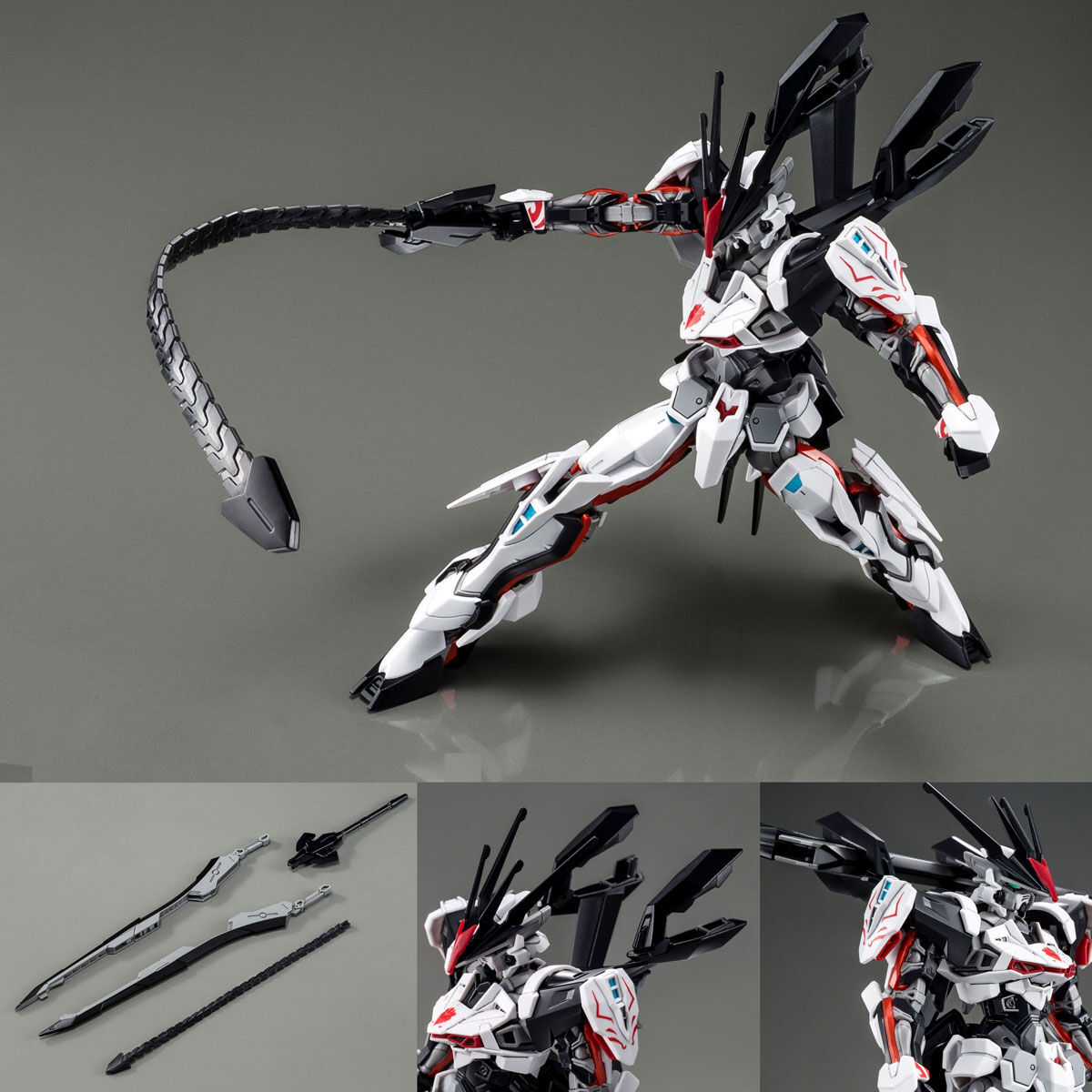 P BANDAI HG 1/144 MHF-01 LOAD ASTRAY OMEGA