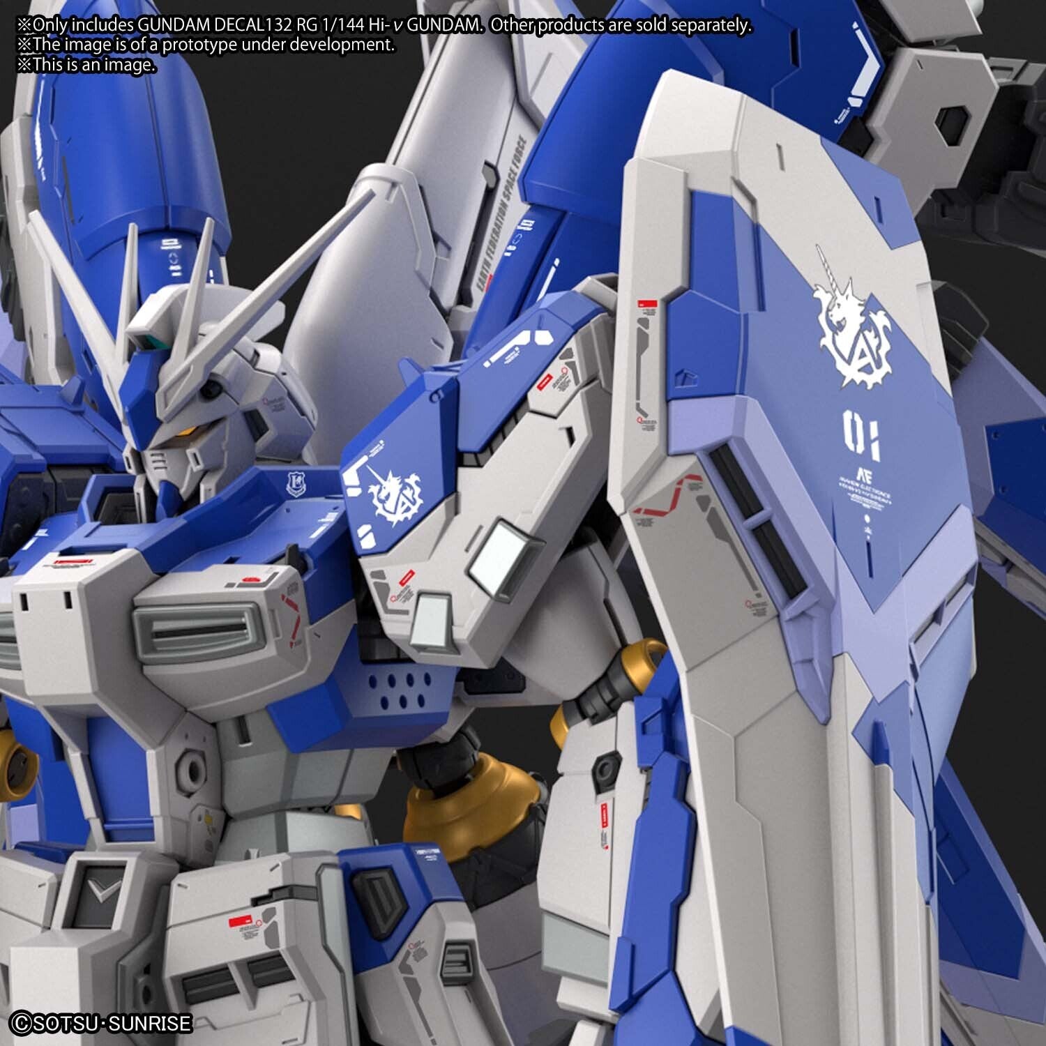 GUNDAM DECAL132 RG 1/144 HI-Νu GUNDAM