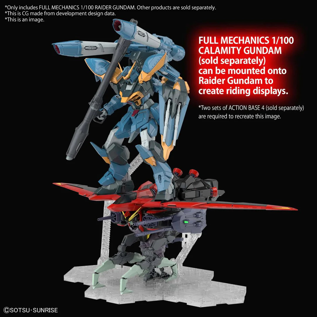 FULL MECHANICS  1/100 RAIDER  Gundam