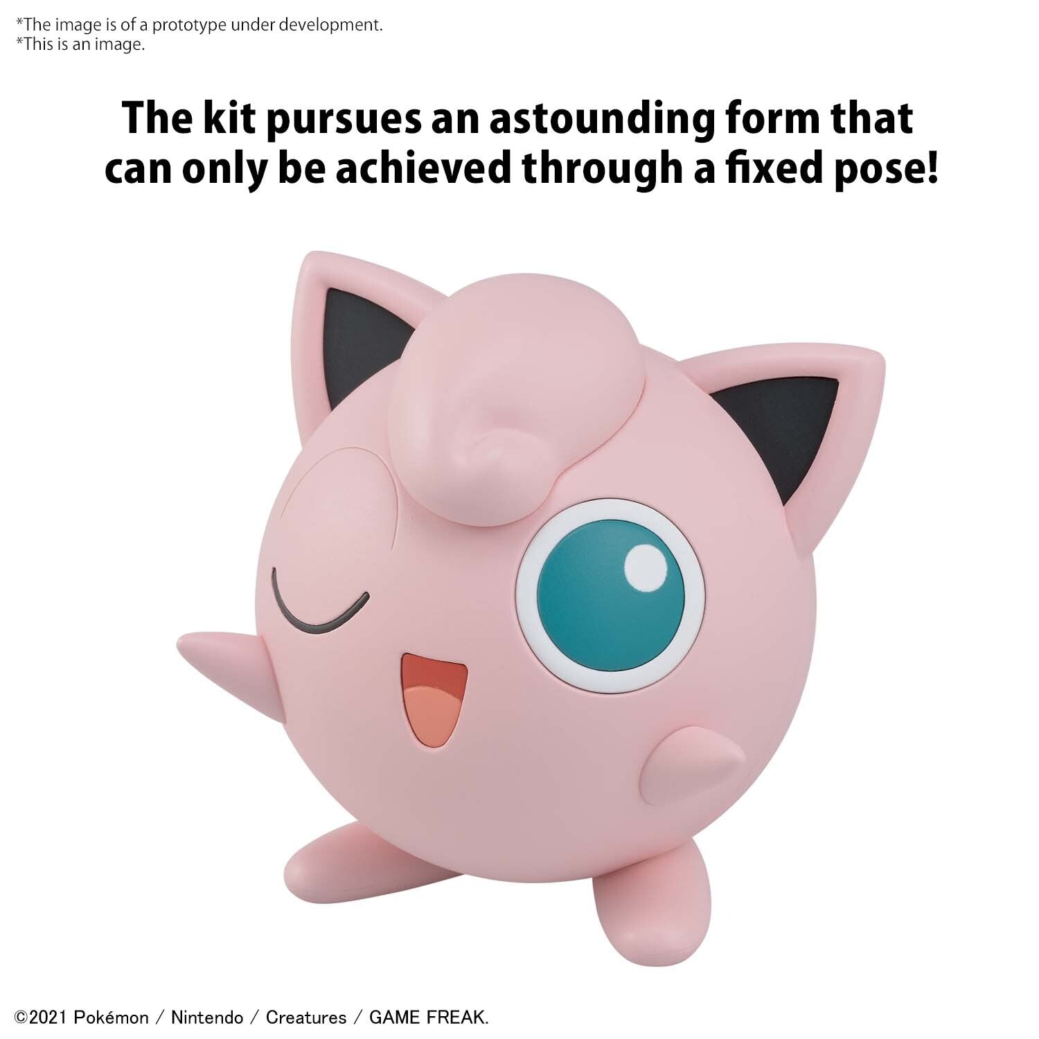 Pokemon Model Kit QUICK!! 09 JIGGLYPUFF