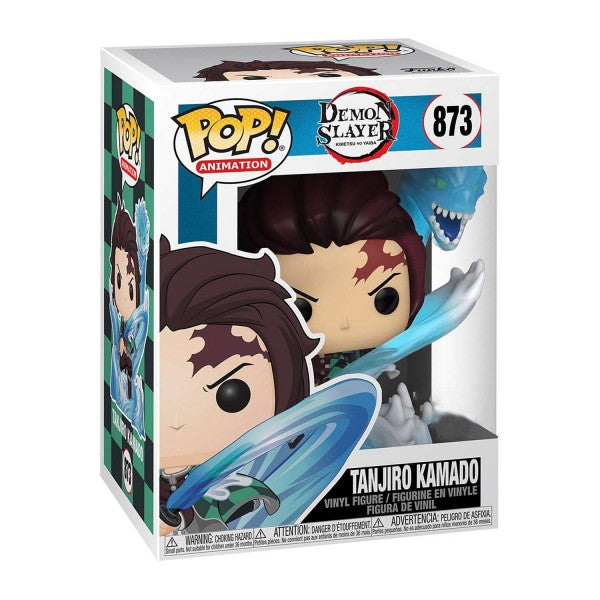 Funko Demon Slayer - Tanjiro with Dragon Translucent Glow in the Dark Pop! Vinyl Figure