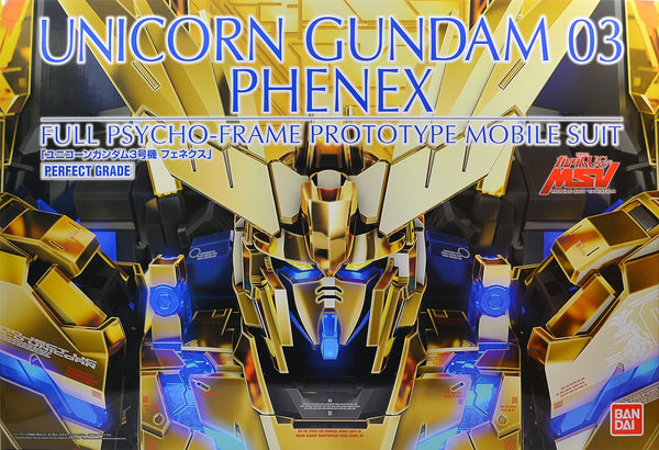 PG 1/60 RX-0 Unicorn Gundam 03 Phenex