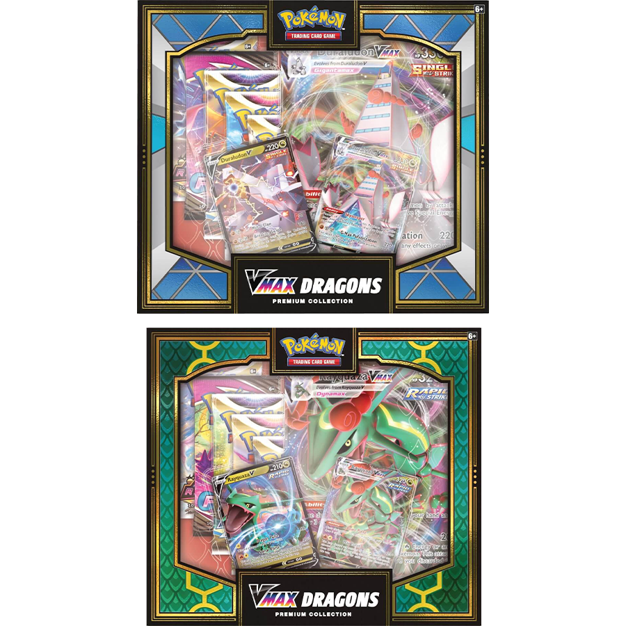 POKÉMON TCG VMAX Double Dragon Premium Collection – MegaCulture