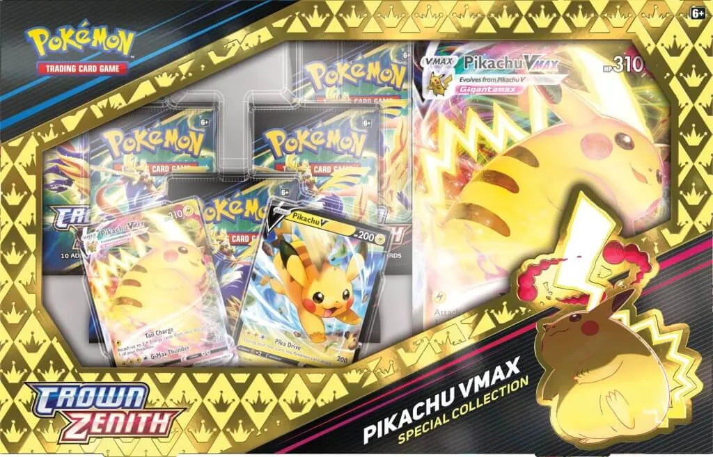 Pokemon TCG - Crown Zenith Pikachu VMAX Box