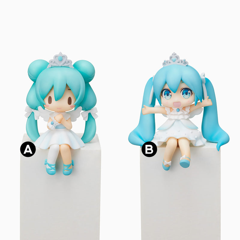 Hatsune Miku 15th Anniversary Ver. Mini Perching Figure - [B] Nokuhashi ver.