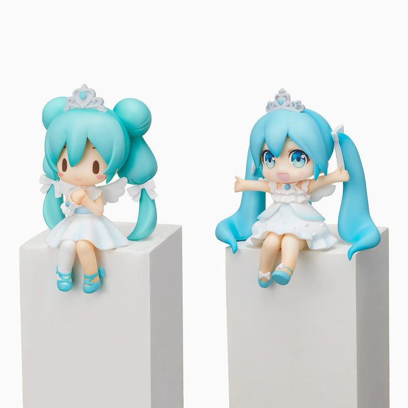 Hatsune Miku 15th Anniversary Ver. Mini Perching Figure - [B] Nokuhashi ver.