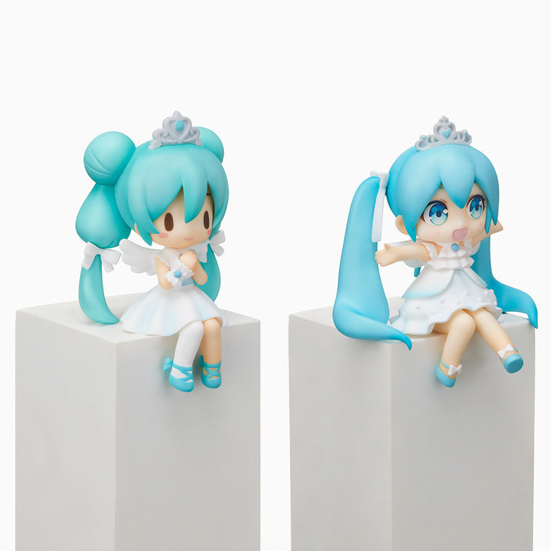 Hatsune Miku 15th Anniversary Ver. Mini Perching Figure - [B] Nokuhashi ver.