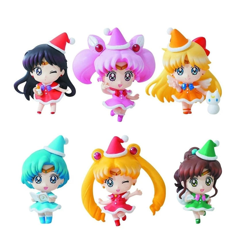 SAILOR MOON - PETIT CHARA! CHRISTMAS SPECIAL - BOX OF 6 FIGURES