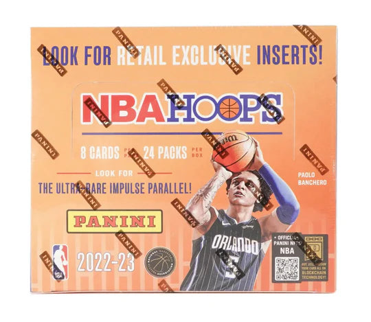 2022-23 Panini Hoops NBA Basketball Cards (8 Cards)