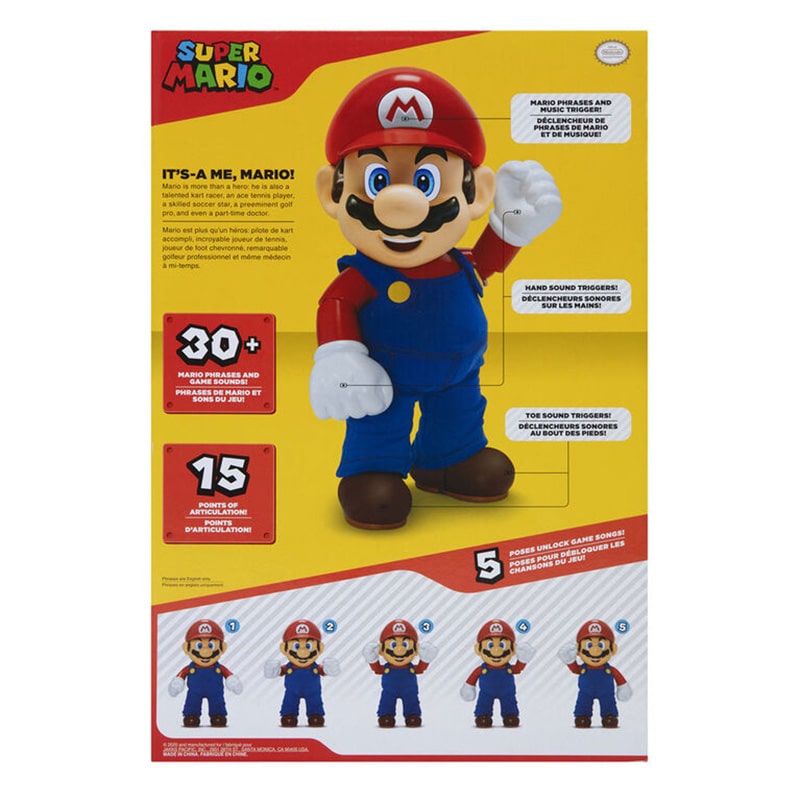 Nintendo Super Mario It's-A Me! Mario Figurine
