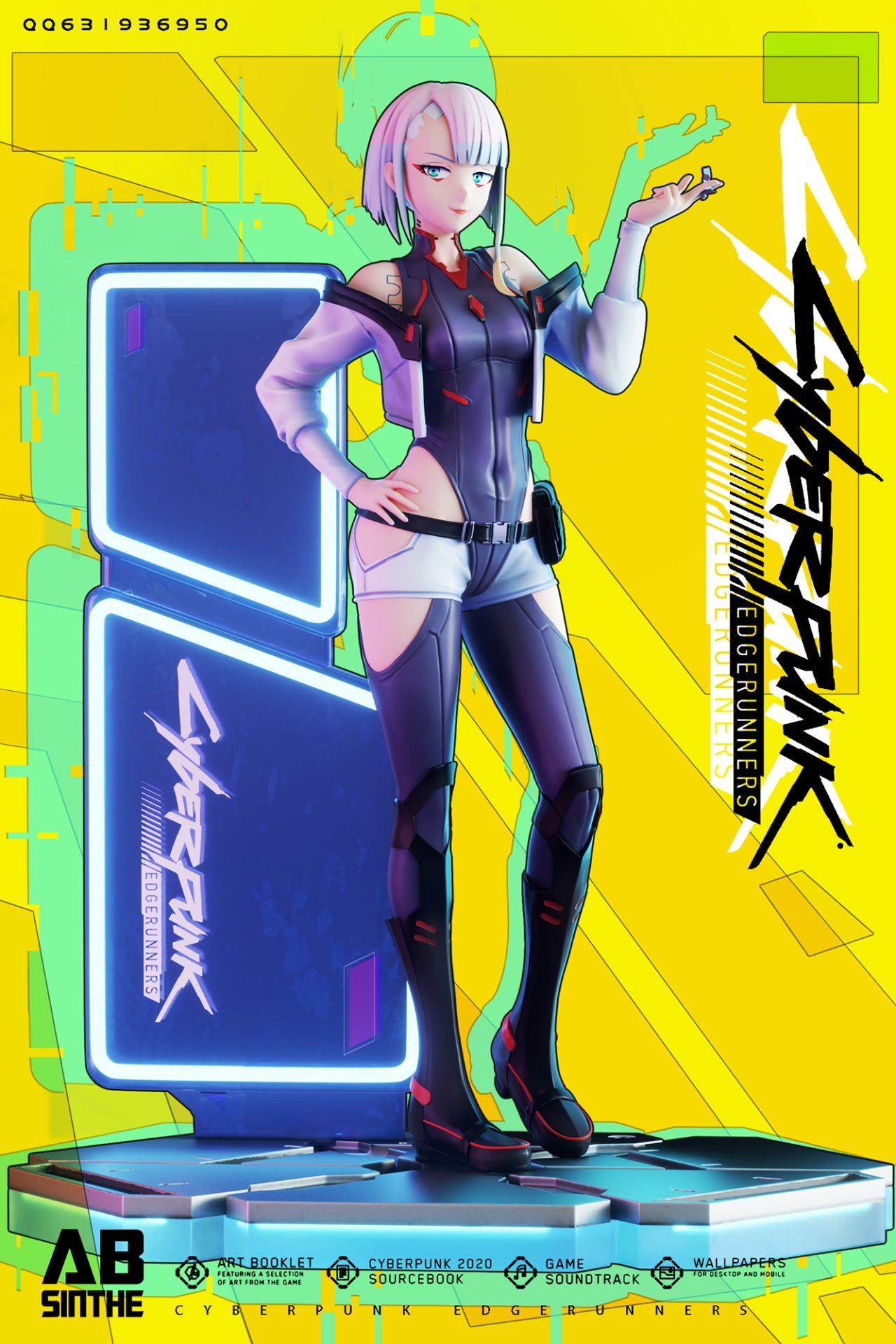 ABSINTHE STUDIO CYBERPUNK EDGERUNNER LUCYNA KUSHINADA 1/6.