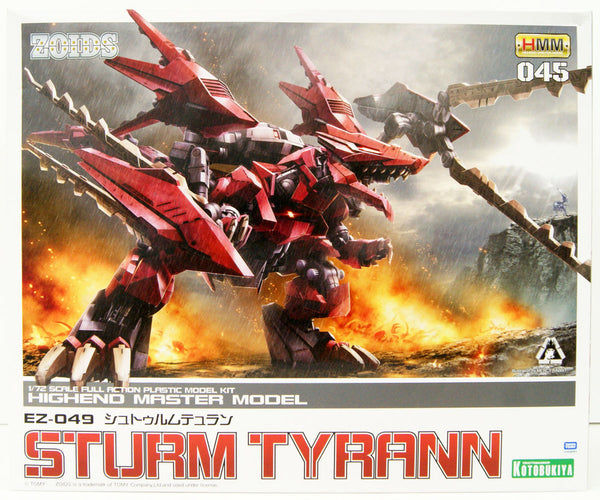 Kotobukiya Zoids Ez-049 Sturm Tyrann Plastic Model Kit