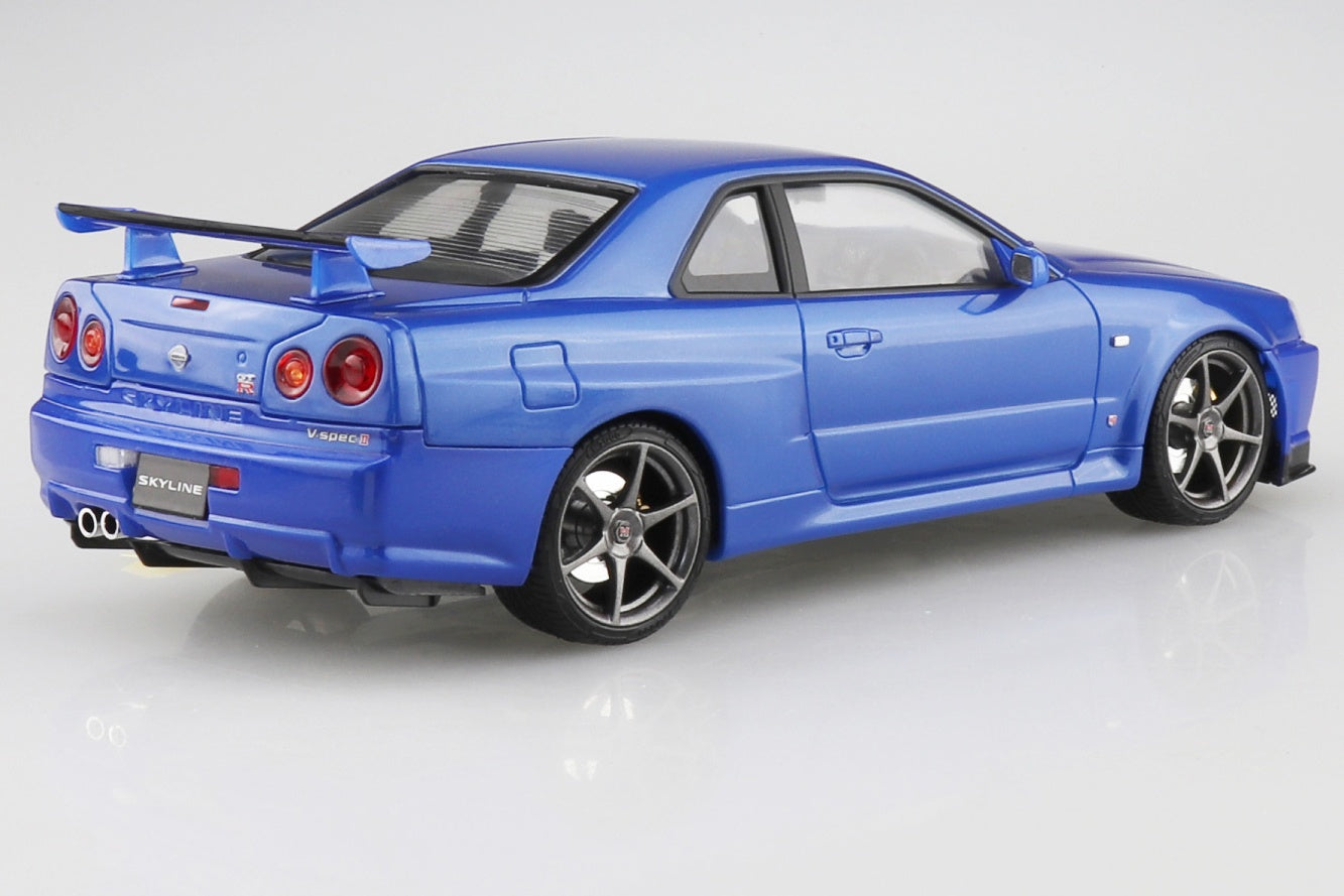 NISSAN BNR34 SKYLINE GT-R V spec II '00 Bayside Blue