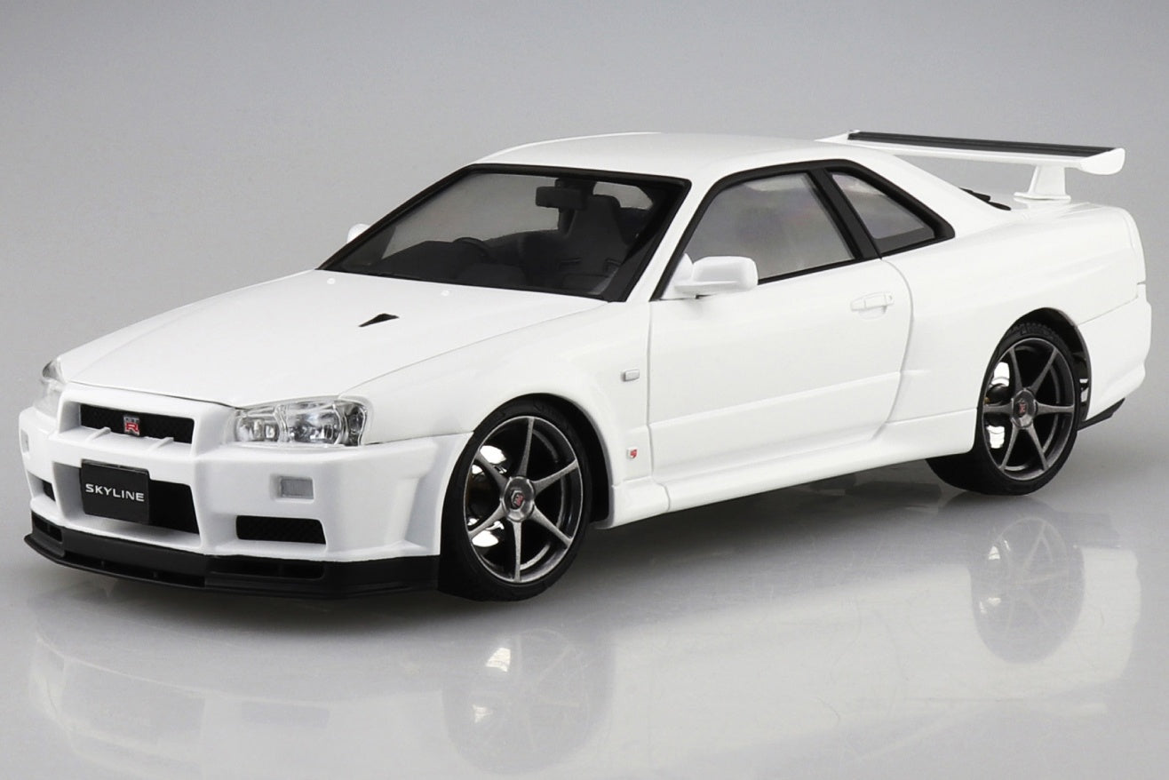 NISSAN BNR34 SKYLINE GT-R V spec II '00 White