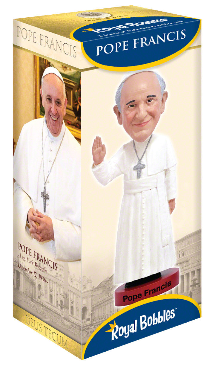 Bobblehead Pope Francis 8"