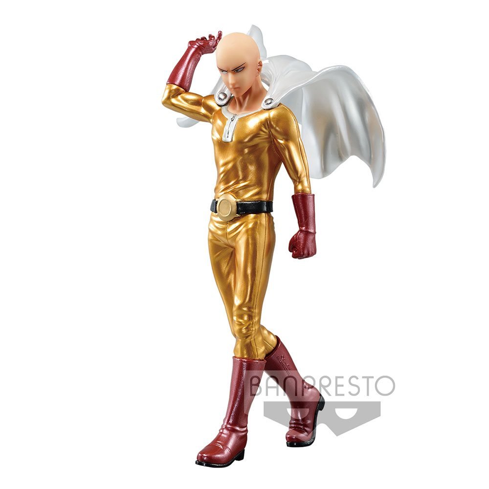 One-Punch Man Saitama Metallic Ver. DXF Premium Statue